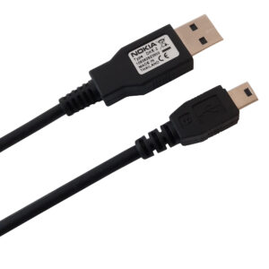 Nokia Data Cable DKE-2, Mini-USB, black, Bulk