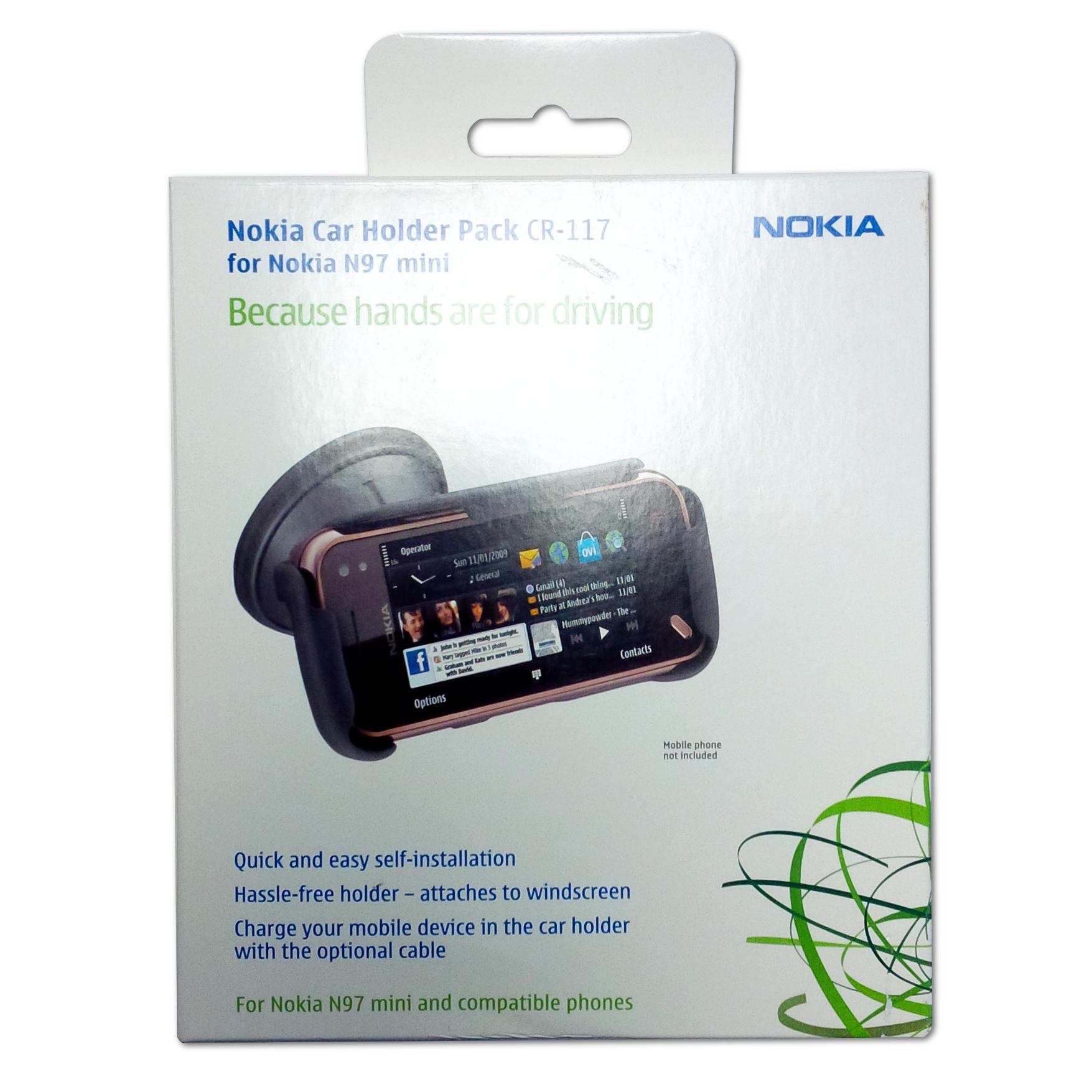 Nokia Holder CR-117 + HH-20, Blister (EOL)