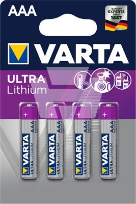 Ultra Lithium AAA (Micro)  Blister je 4 Stück