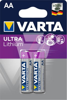 Ultra Lithium AA (Mignon) Blister je 2 Stück