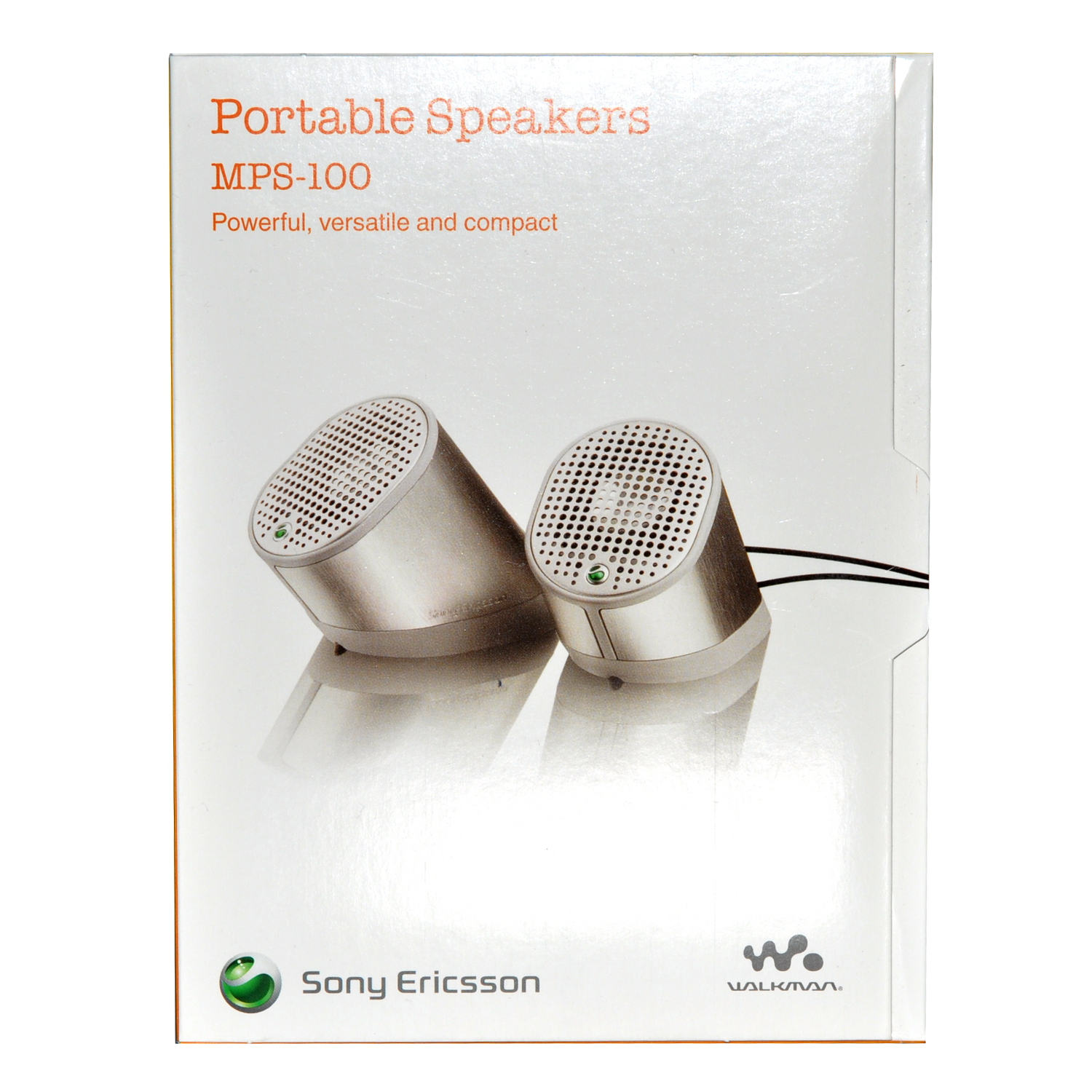Sony Ericsson MPS-100 Lautsprecher, Fastport, silver, Blister 