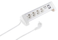 Tischsteckdosen, Steckverbindungen, Verlängerungen, Kabelboxen