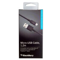 BlackBerry Data Cable ACC-39504-201, Micro-USB, 1.2m, black, Blister