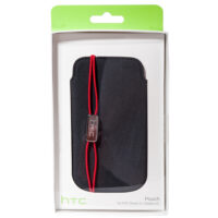 HTC Pouch PO S800 for Desire X, Desire VC, black, Blister