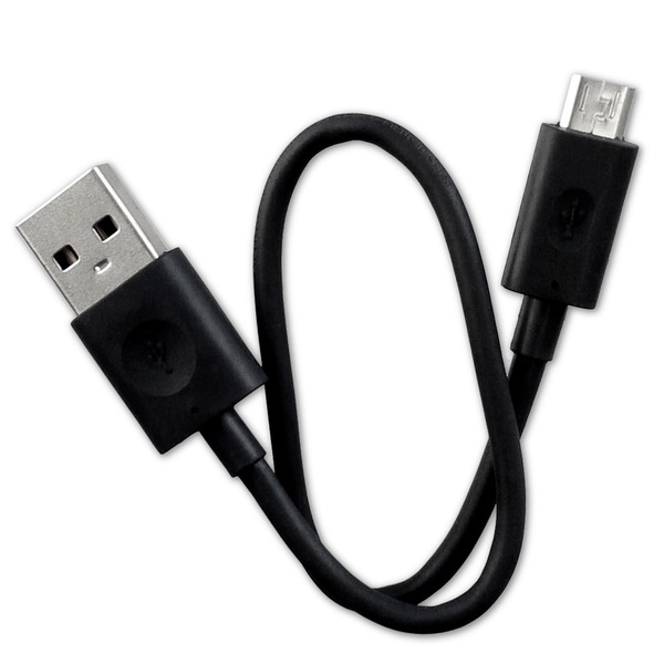 Nokia Data Cable CA-189CD, black, 25 cm, Micro-USB, Bulk