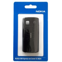 Nokia Xpress-on Cover CC-3024 / 02728Q1, 500, black, Blister