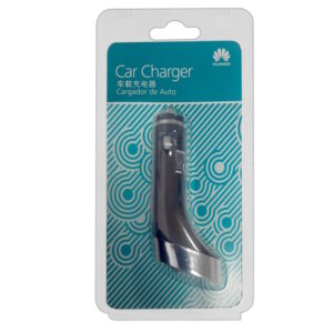 Huawei Car Charger DC5V0D1000ma-00, 1A, USB, w/o cable, black, Blister
