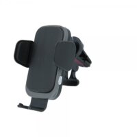 Swissten Car Holder with Wireless Charger 15W, S-Grip W2-AV5, with USB/USB-C Cable, black, Blister