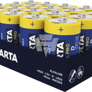 VARTA 4020 Industrial MONO D AlMn 1,5V,1700mA lose, je 20 Stück