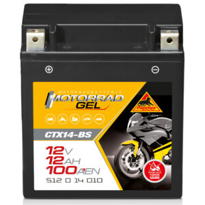 Panther Motorrad Gel 51214 12V 12Ah 100A (EN)