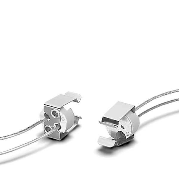 Fassung, GU5.3, Keramik, Abdeckp.Glimmer