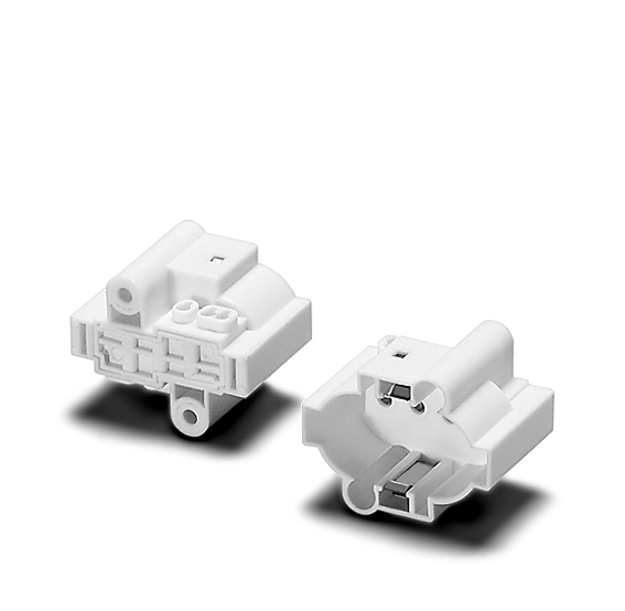Aufbaufassung, 2G7, PBT GF, weiß