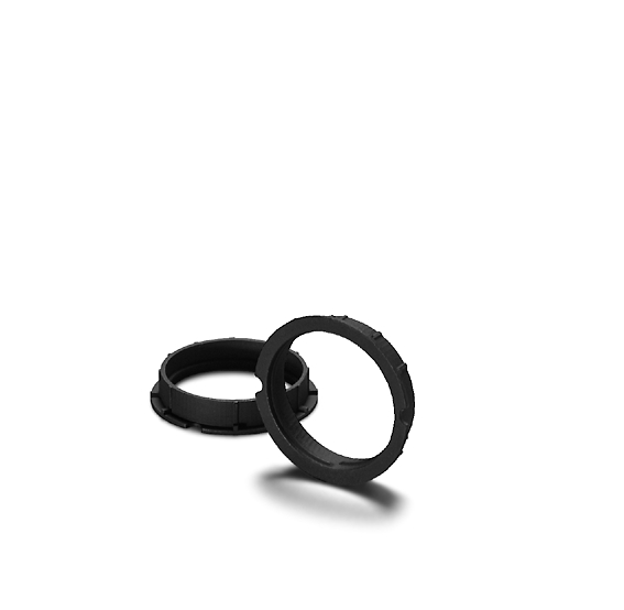 Schraubring, PPS, schwarz