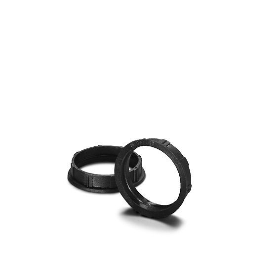 Schraubring, E14, PPS, schwarz