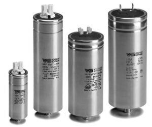 Parallelkondensator, Aluminiumgehäuse