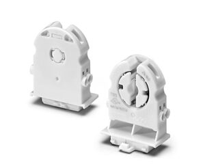 Einsteckfassung, G13, PC, weiß