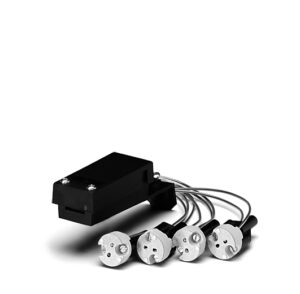 Fassungseinheit GX5.3/GY6.35, schwarz