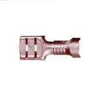 Flachsteckhülsen, unisoliert