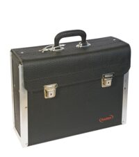 Qualitäts-Rindlederkoffer, Leder, leer