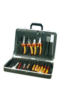 Hartschalenkoffer, ABS, bestückt