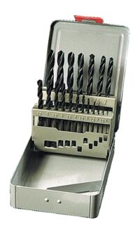 Spiralbohrersatz, HSS-Stahl
