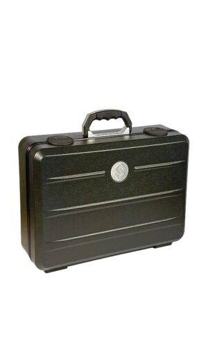 Schalenkoffer, ABS, schwarz