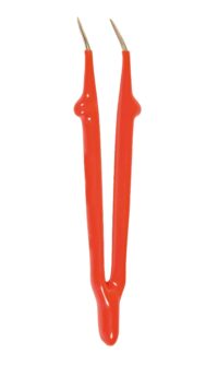 Präzisionspinzette, gebogen, 1000 V