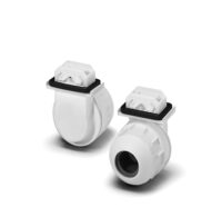 Einsteckfassung, G5, PC, weiß, IP67