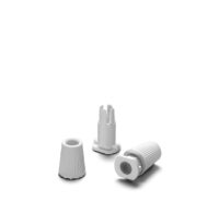 Zugentlastung, 2-teilig, weiß