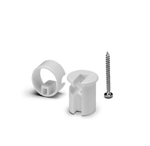 Deckenverteiler, Pressstoff, weiß