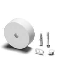 Deckenverteiler, Pressstoff, weiß