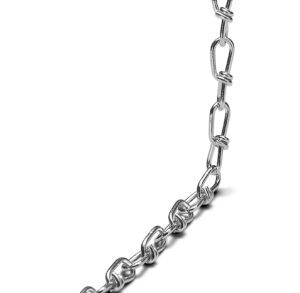 Knotenkette, Stahl, galvanisch verzinkt