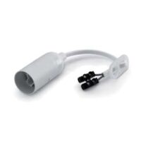 Baupendel-Fassung, E14, weiß