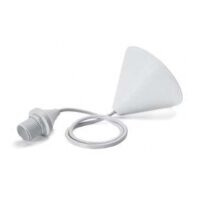 Schnurpendel mit Fassung E27, schwarz