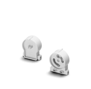 Starterfassung, Polycarbonat, weiß