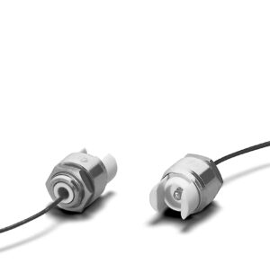 Fassung, R7s, Messing, vernickelt