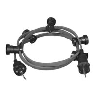 Illu-Lichterkette mit Stecker u. Endst.