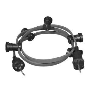 Illu-Lichterkette mit Stecker u. Endst.