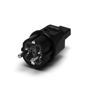 Anschlussstecker, PVC, schwarz