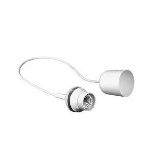 Schnurpendel mit Fassung E27, schwarz