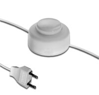 Leuchtenzuleitung, schwarz, Länge 4m