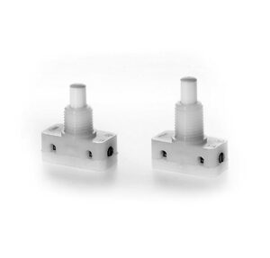 Einbau-Druckschalter, weiß