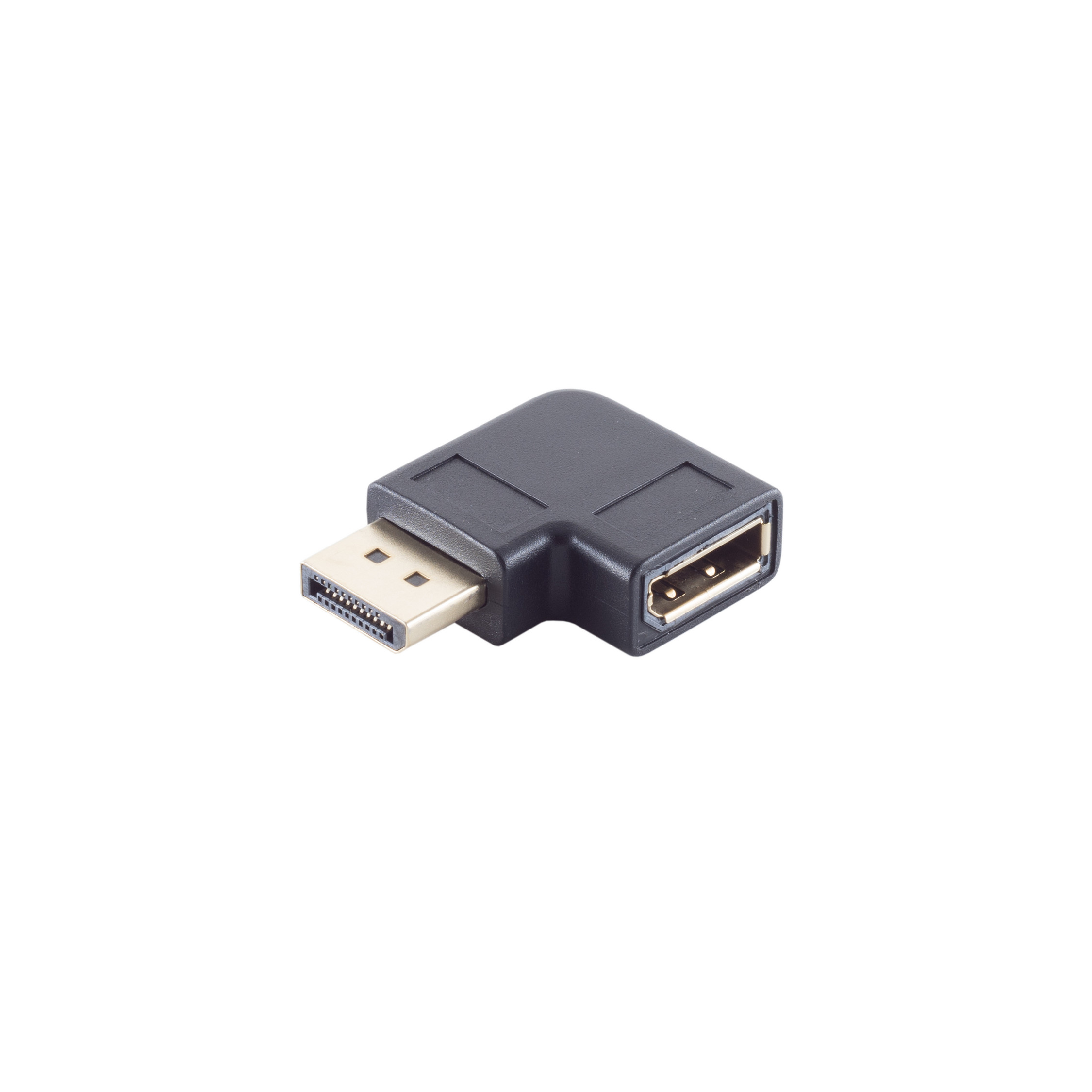 Displayport 1.4 Adapter, 90° Winkel rechts