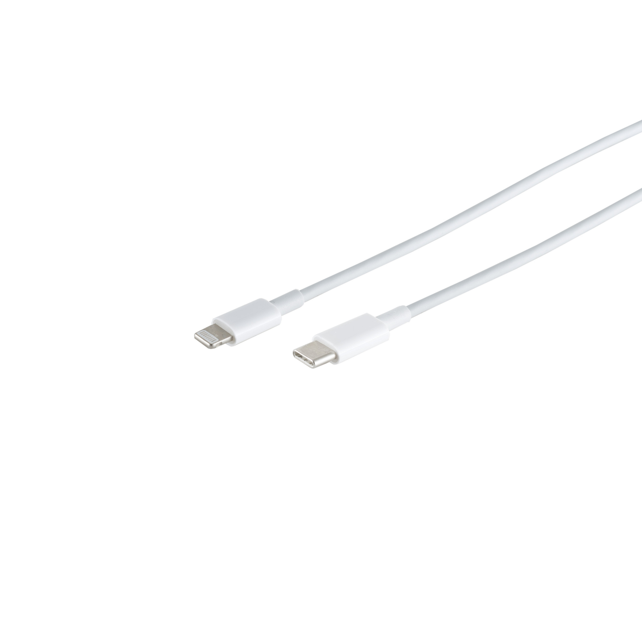 Lade Kabel, USB-C® Stecker auf 8-pin Stecker, 0,5m