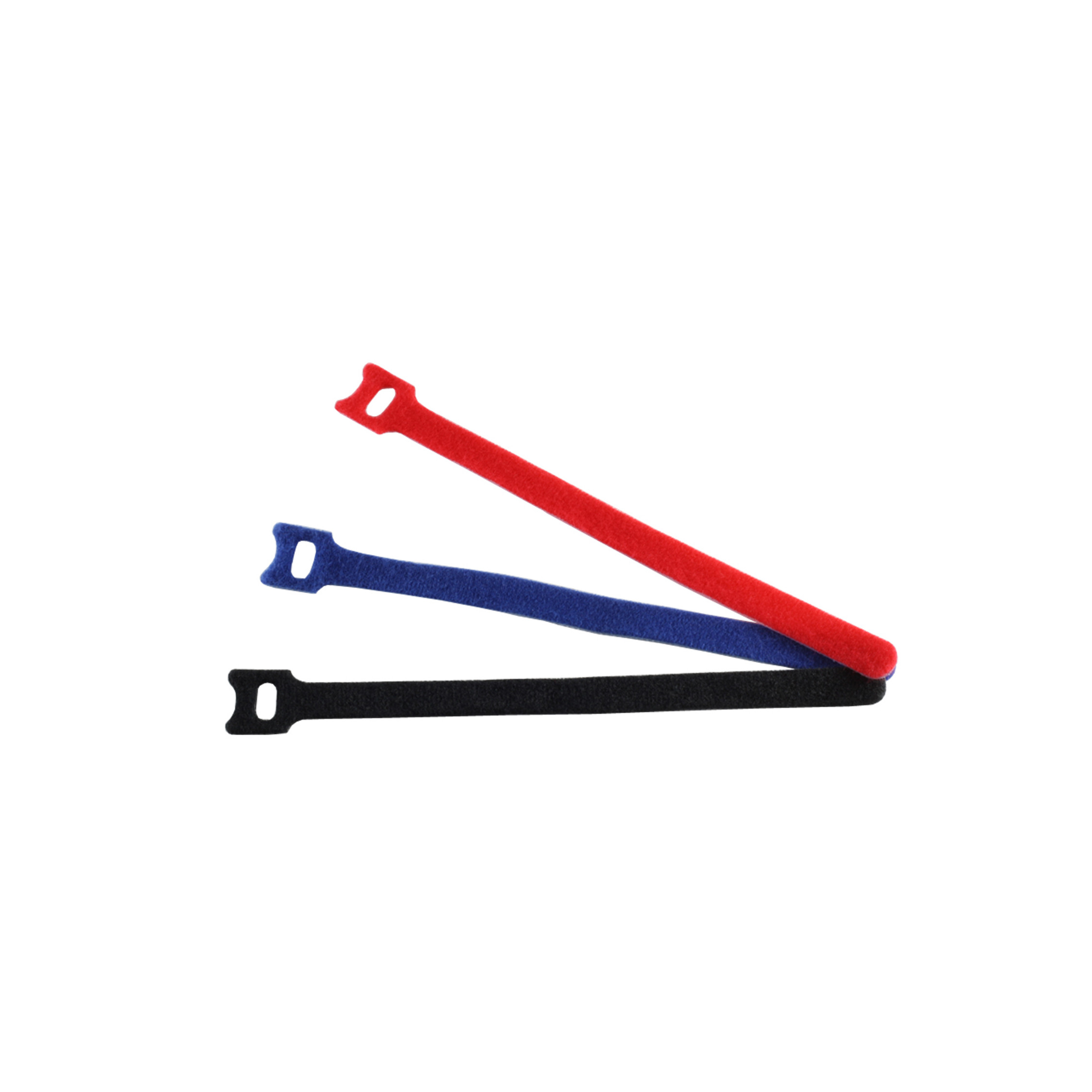 Kabelbinder 11 x 200mm, Klett-Verschluss 12er Set