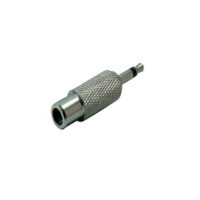 Klinkenstecker Mono 3,5mm / Cinchbuchse, Metall