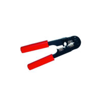 Crimpzange, für 8 Modular-Stecker, Metall