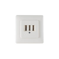 Telefon-Anschlußdose TAE NFF Metallrahmen UP