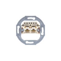 UAE Anschlußdose 2x8/8 parallel ohne Abdeckung UP
