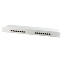 cat 5e 19Zoll 1HE-Patchpanel 16 Port